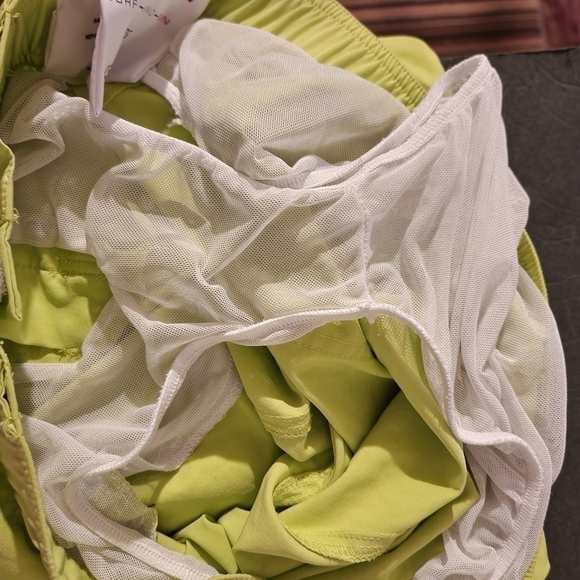 💕5 For $20 Spyder Lime Green Lined 4 Way Swim Trunks Board Shorts 8"- Sz XL - Picture 8 of 12